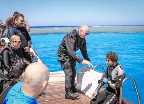 PADI Divemaster main view